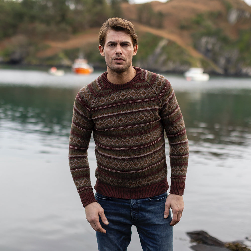 Fairisle Irish Wool Sweater