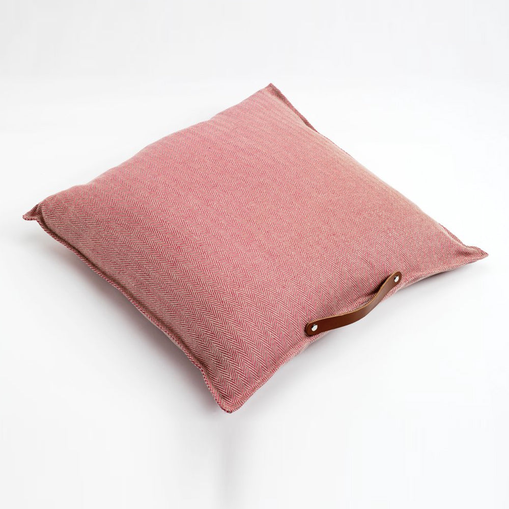 large irish linen floor cushion