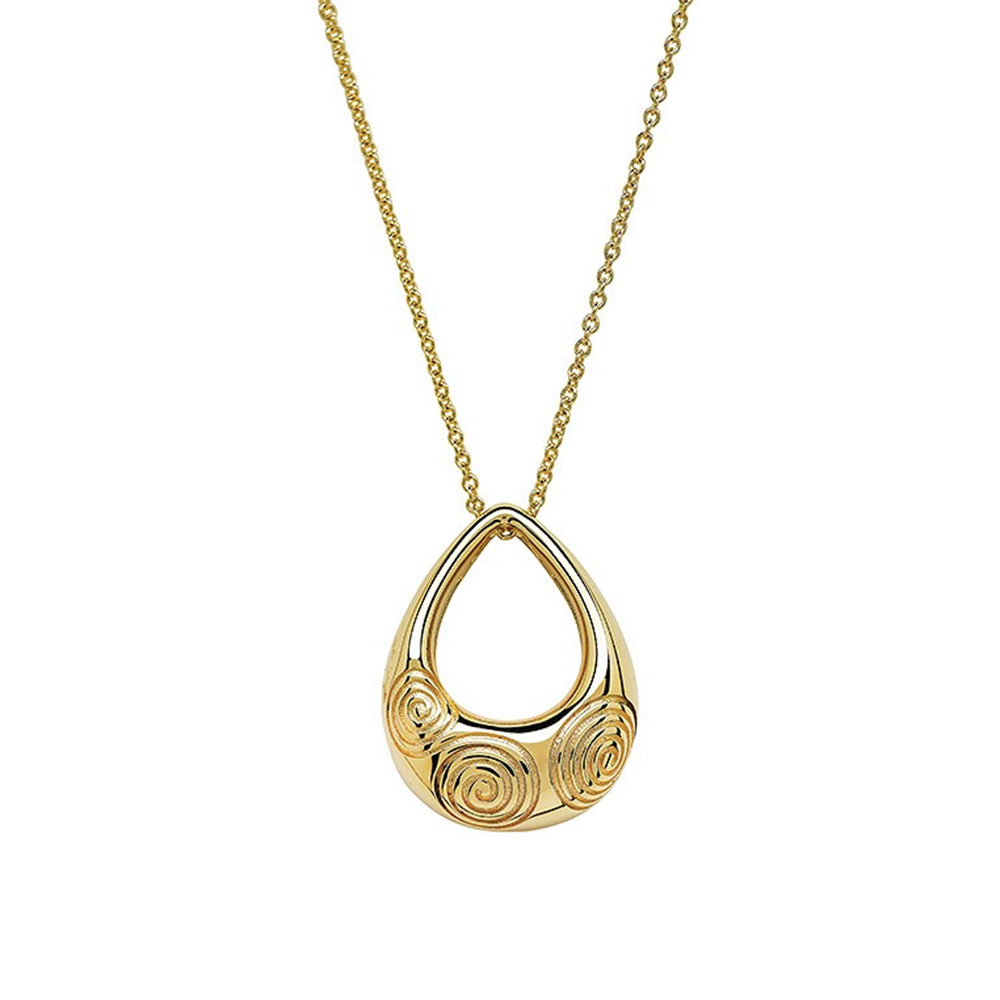 Gold Celtic Necklace