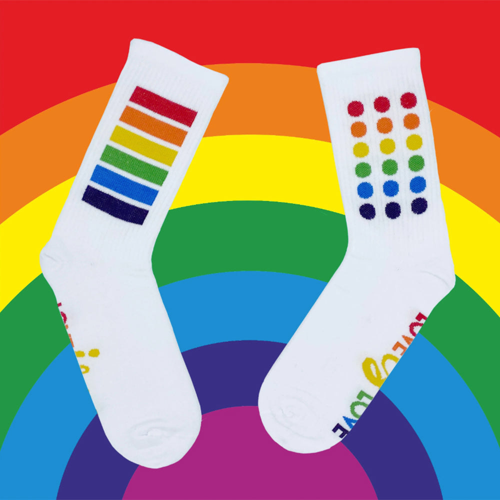 fun colourful 100% cotton irish socks 