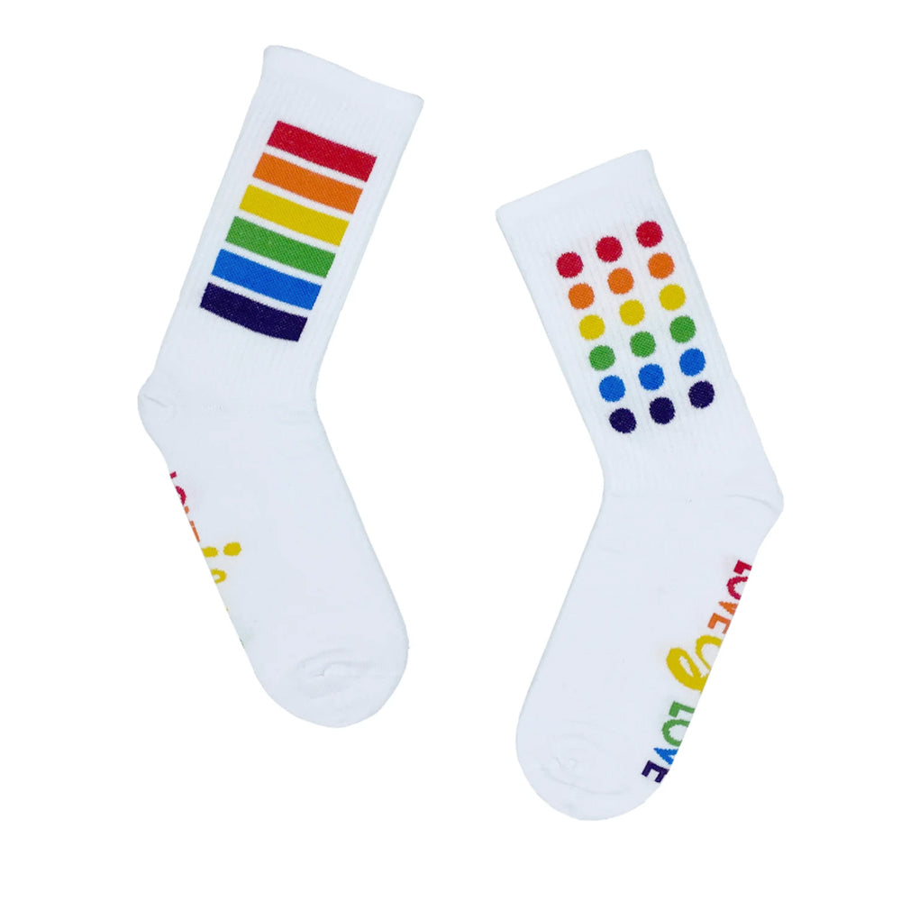 fun colourful 100% cotton irish socks 